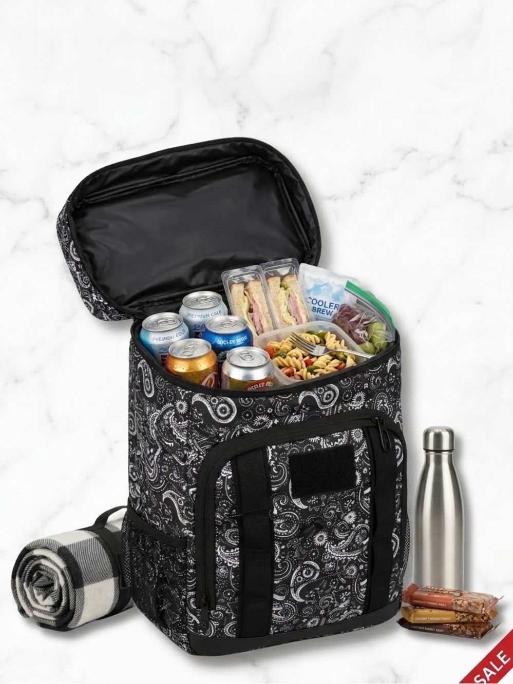 NEW 35-Can Insulated Cooler Backpack